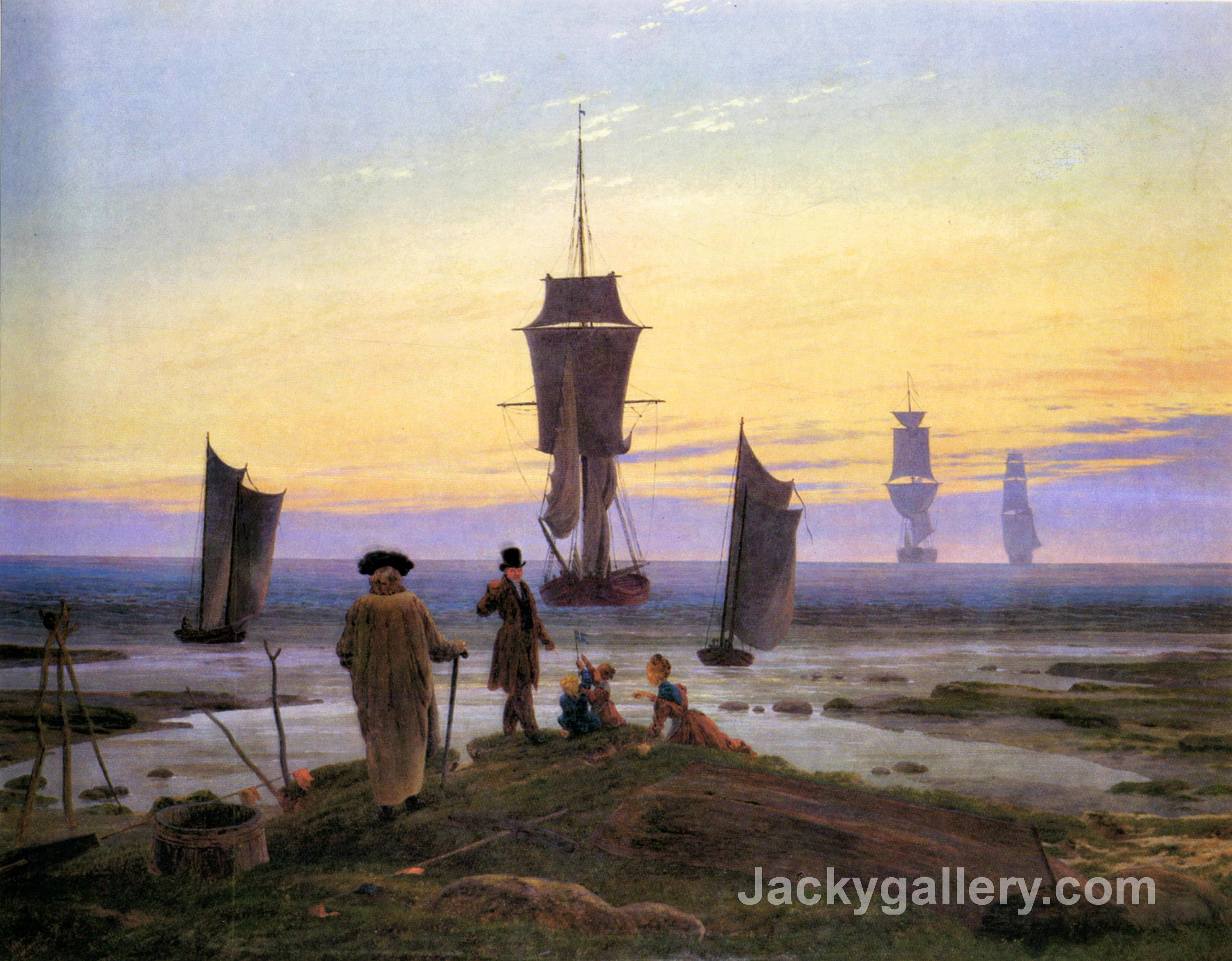 The stages of life by Caspar David Friedrich paintings reproduction